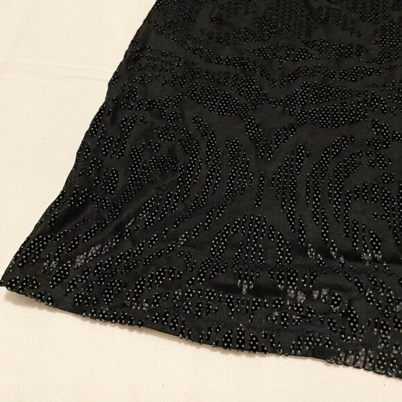 Janira Tops Womens Short Sleeve Velvet Top Size Medium - Picture 10 of 16